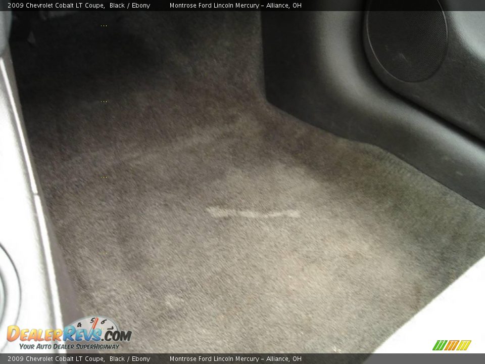 2009 Chevrolet Cobalt LT Coupe Black / Ebony Photo #27