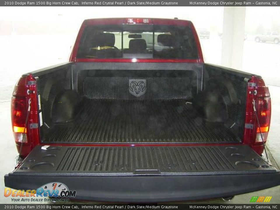 2010 Dodge Ram 1500 Big Horn Crew Cab Inferno Red Crystal Pearl / Dark Slate/Medium Graystone Photo #4