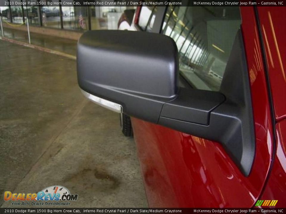 2010 Dodge Ram 1500 Big Horn Crew Cab Inferno Red Crystal Pearl / Dark Slate/Medium Graystone Photo #19