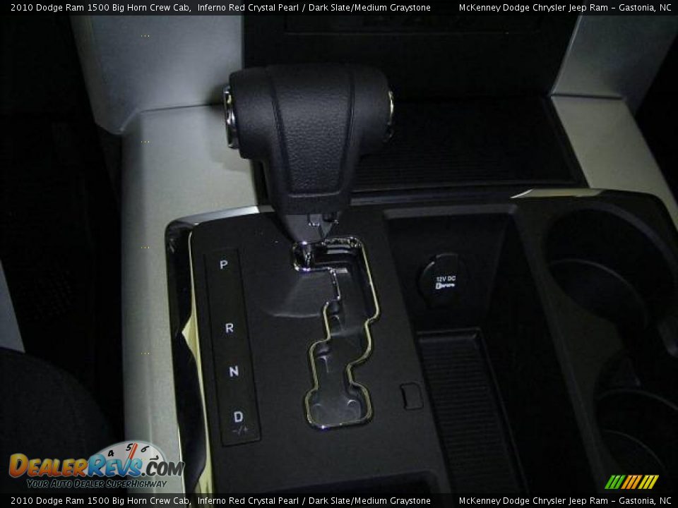 2010 Dodge Ram 1500 Big Horn Crew Cab Inferno Red Crystal Pearl / Dark Slate/Medium Graystone Photo #23