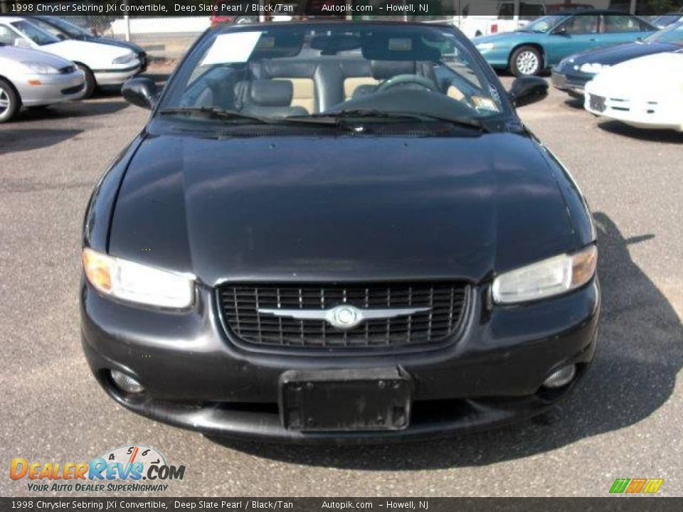 1998 Chrysler Sebring JXi Convertible Deep Slate Pearl / Black/Tan Photo #2