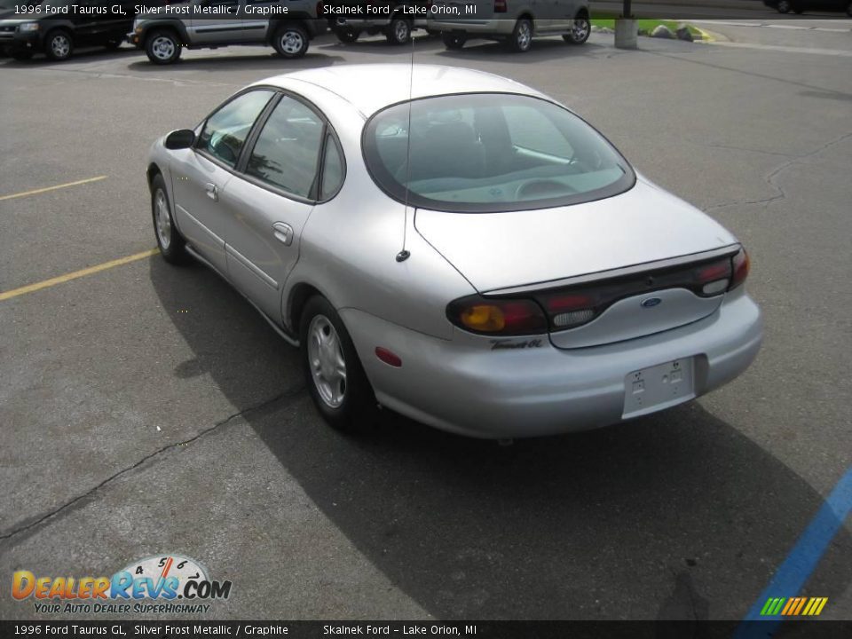 1996 Ford Taurus GL Silver Frost Metallic / Graphite Photo #7