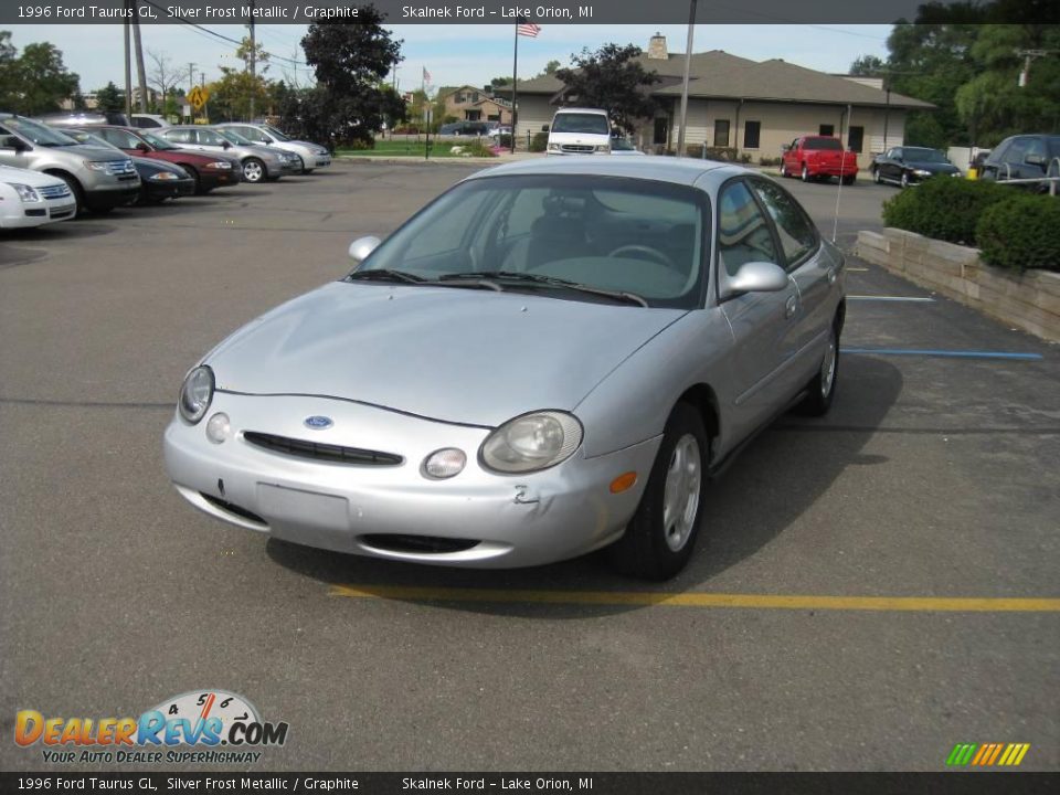 1996 Ford Taurus GL Silver Frost Metallic / Graphite Photo #12