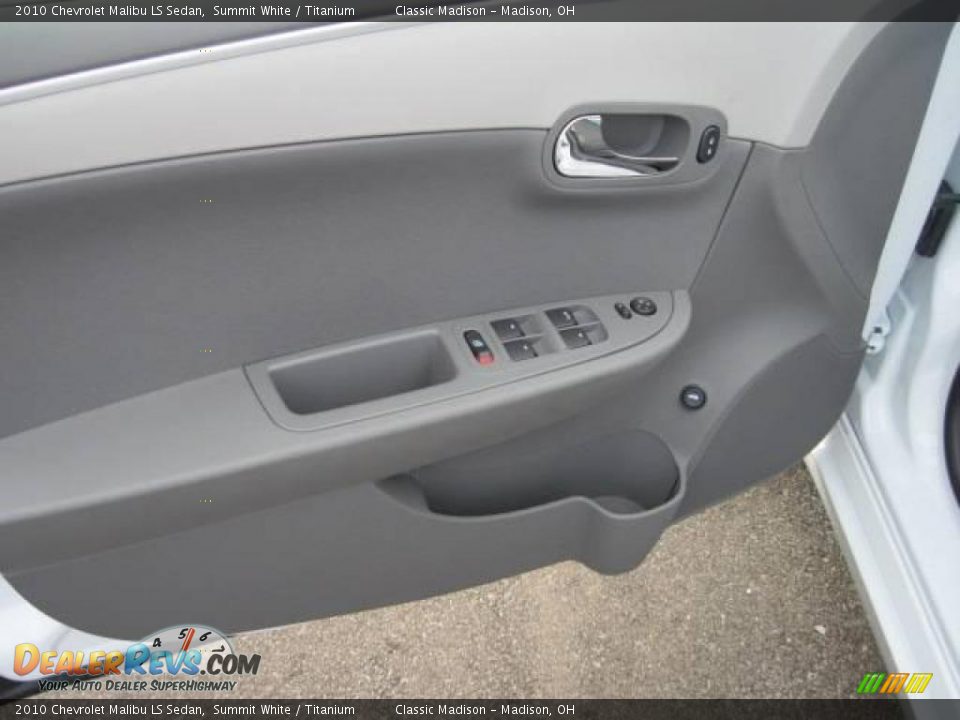 2010 Chevrolet Malibu LS Sedan Summit White / Titanium Photo #6