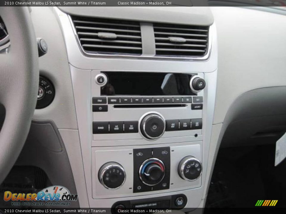 2010 Chevrolet Malibu LS Sedan Summit White / Titanium Photo #8