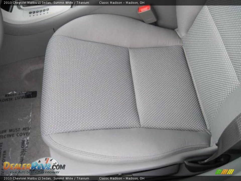 2010 Chevrolet Malibu LS Sedan Summit White / Titanium Photo #10