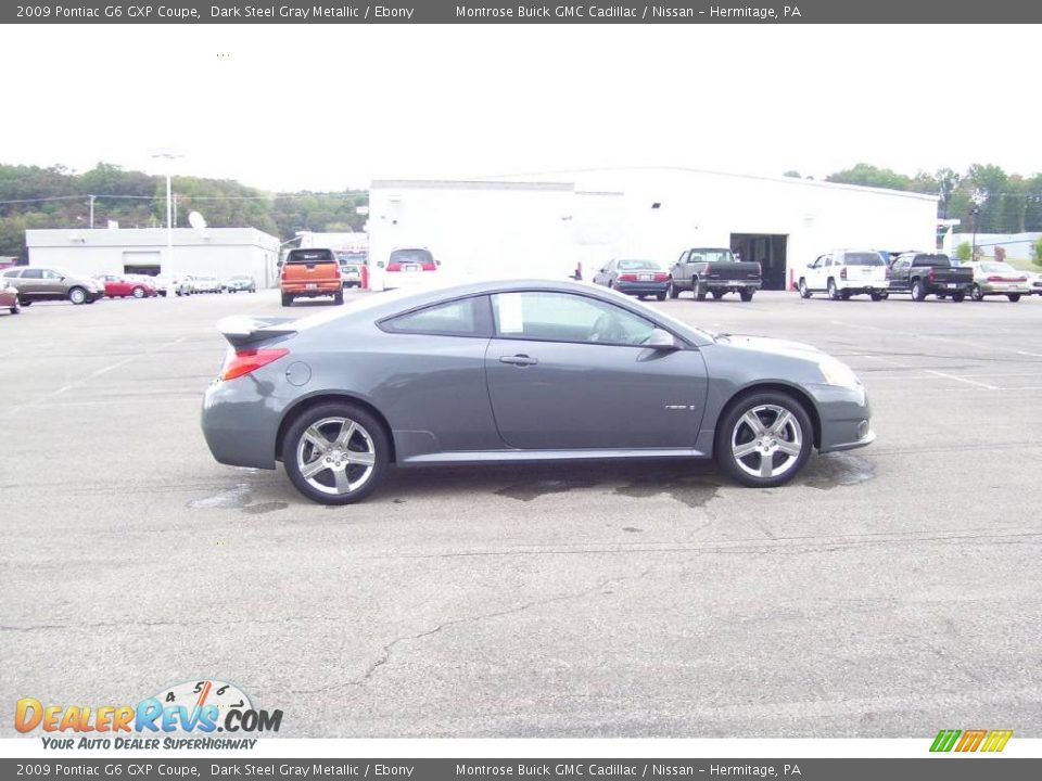 2009 Pontiac G6 GXP Coupe Dark Steel Gray Metallic / Ebony Photo #3