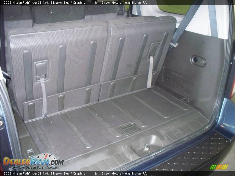 2008 Nissan Pathfinder SE 4x4 Silverton Blue / Graphite Photo #14