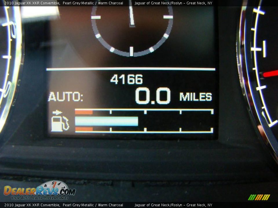 2010 Jaguar XK XKR Convertible Pearl Grey Metallic / Warm Charcoal Photo #17
