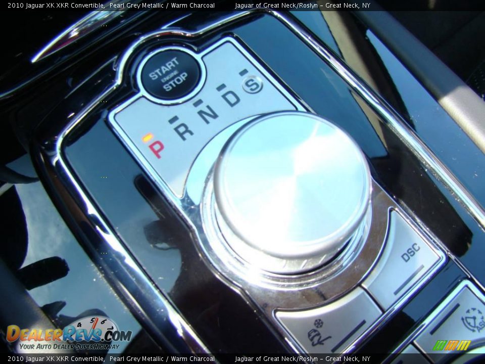 2010 Jaguar XK XKR Convertible Pearl Grey Metallic / Warm Charcoal Photo #20