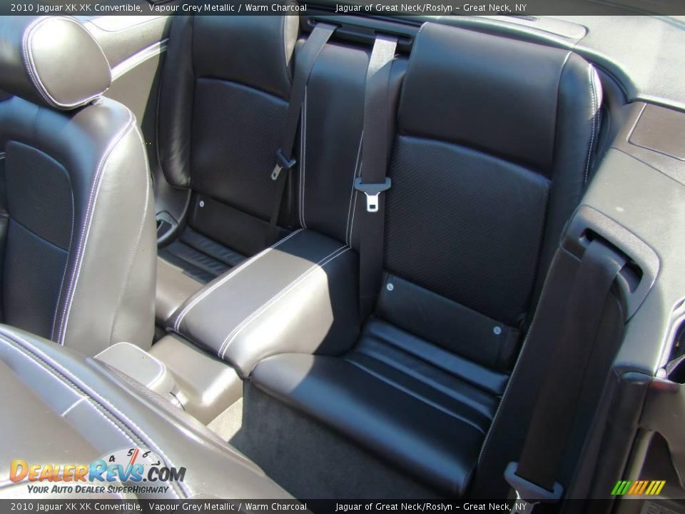 2010 Jaguar XK XK Convertible Vapour Grey Metallic / Warm Charcoal Photo #22