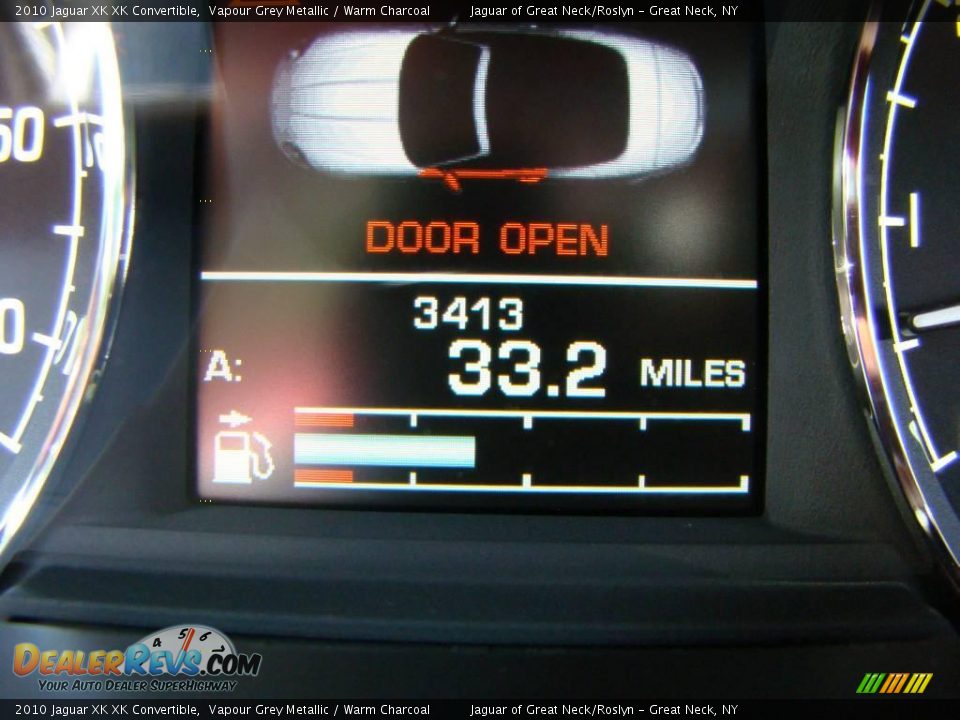 2010 Jaguar XK XK Convertible Vapour Grey Metallic / Warm Charcoal Photo #25