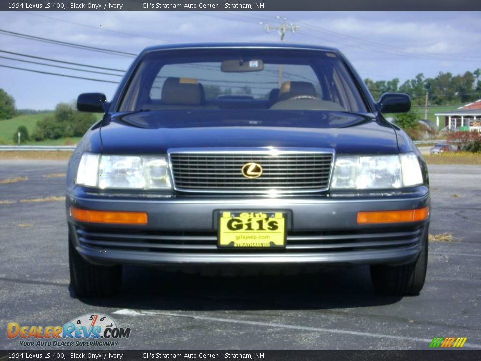 1994 Lexus LS 400 Black Onyx / Ivory Photo #2