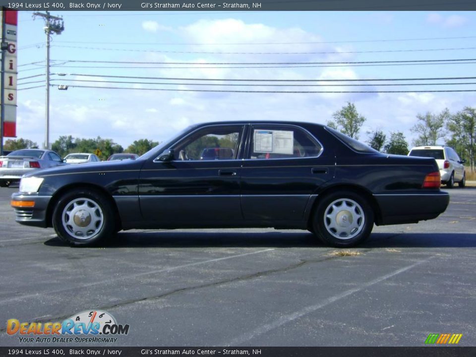 1994 Lexus LS 400 Black Onyx / Ivory Photo #4