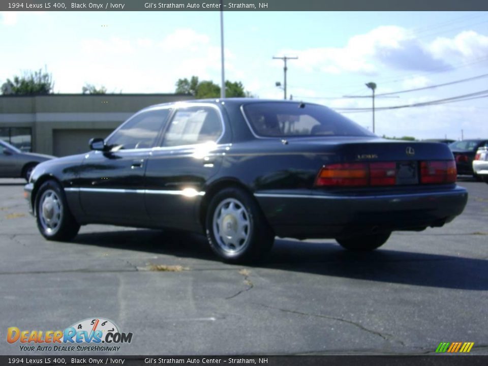 1994 Lexus LS 400 Black Onyx / Ivory Photo #5