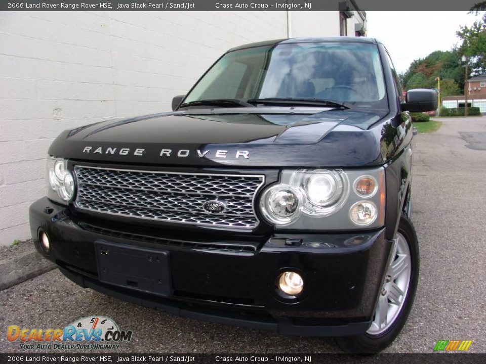 2006 Land Rover Range Rover HSE Java Black Pearl / Sand/Jet Photo #1