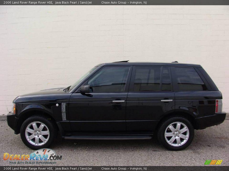 2006 Land Rover Range Rover HSE Java Black Pearl / Sand/Jet Photo #2