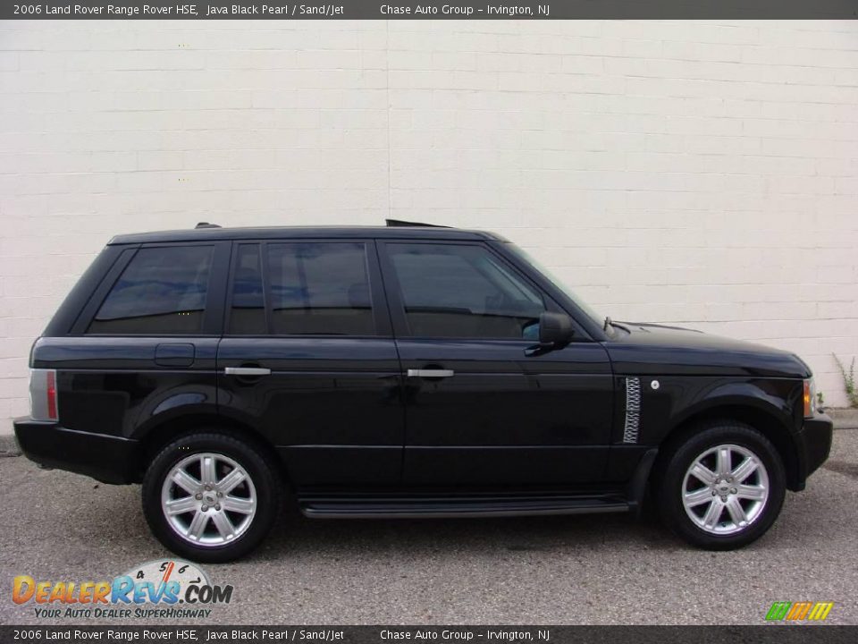 2006 Land Rover Range Rover HSE Java Black Pearl / Sand/Jet Photo #3
