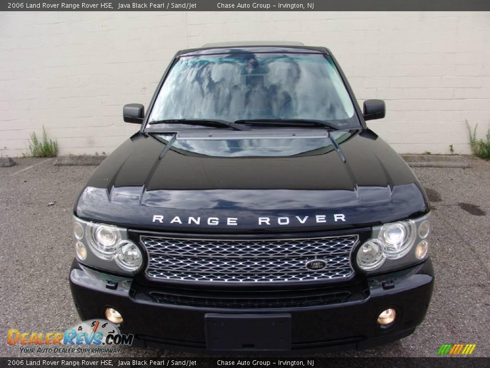 2006 Land Rover Range Rover HSE Java Black Pearl / Sand/Jet Photo #4