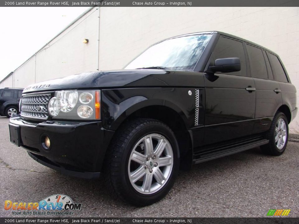 2006 Land Rover Range Rover HSE Java Black Pearl / Sand/Jet Photo #6