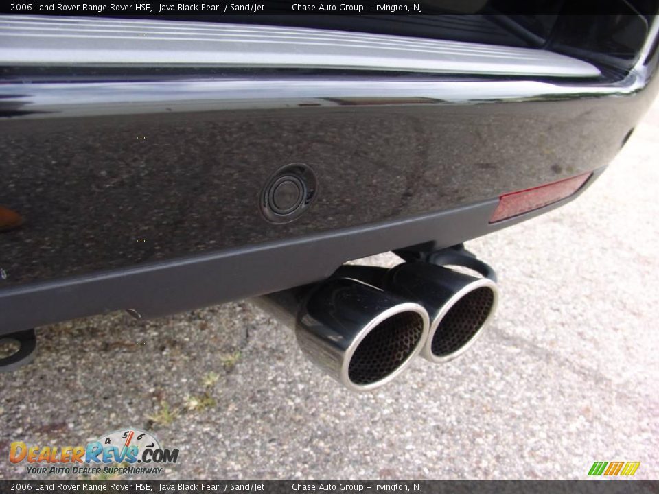 2006 Land Rover Range Rover HSE Java Black Pearl / Sand/Jet Photo #15