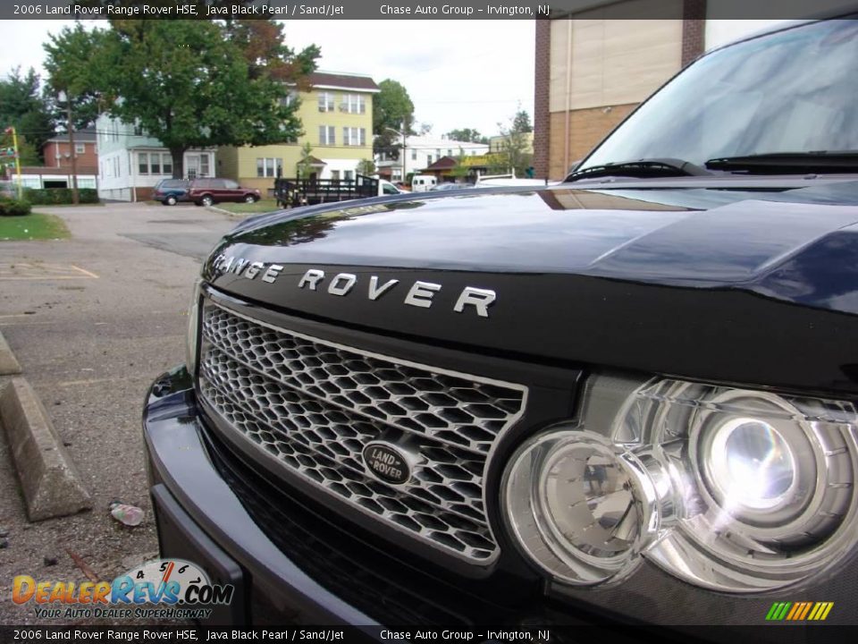 2006 Land Rover Range Rover HSE Java Black Pearl / Sand/Jet Photo #17