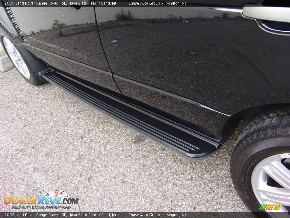 2006 Land Rover Range Rover HSE Java Black Pearl / Sand/Jet Photo #18
