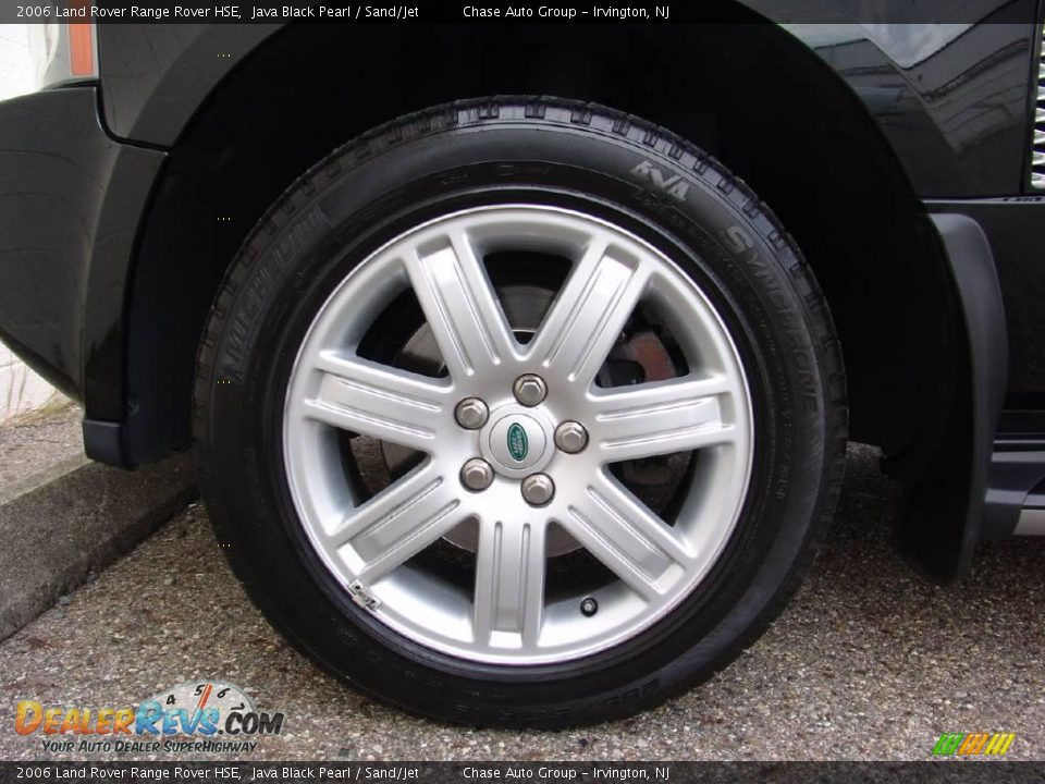 2006 Land Rover Range Rover HSE Java Black Pearl / Sand/Jet Photo #19