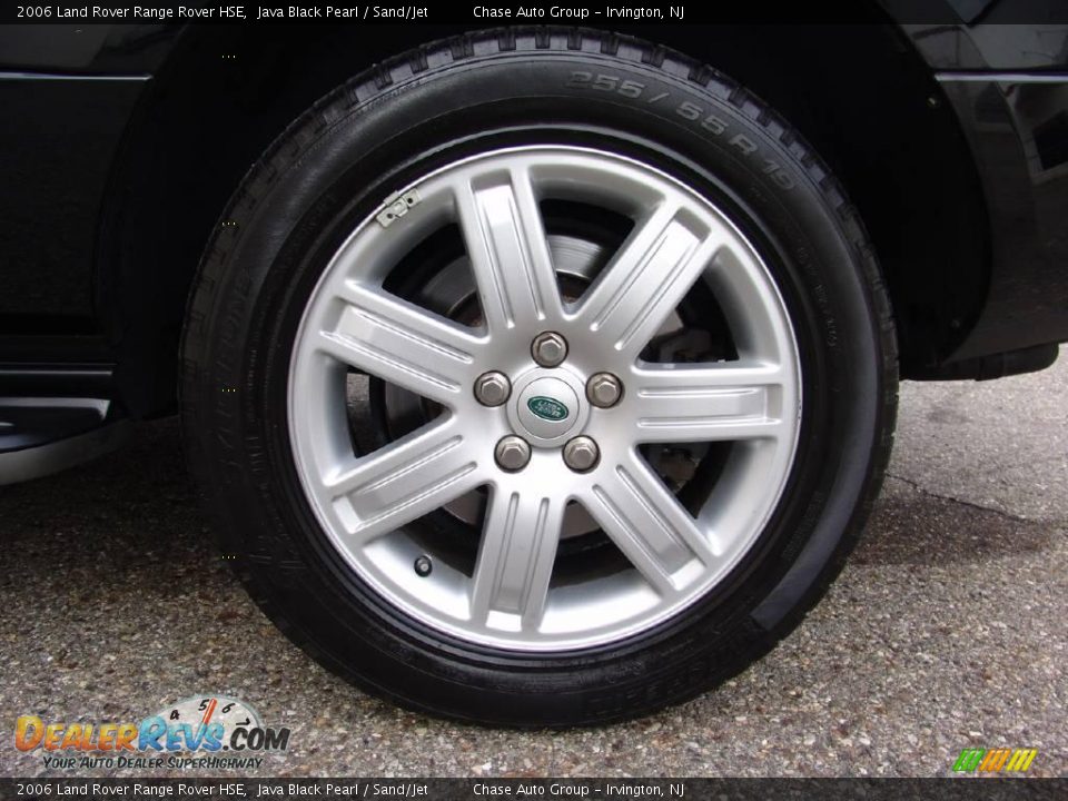 2006 Land Rover Range Rover HSE Java Black Pearl / Sand/Jet Photo #20
