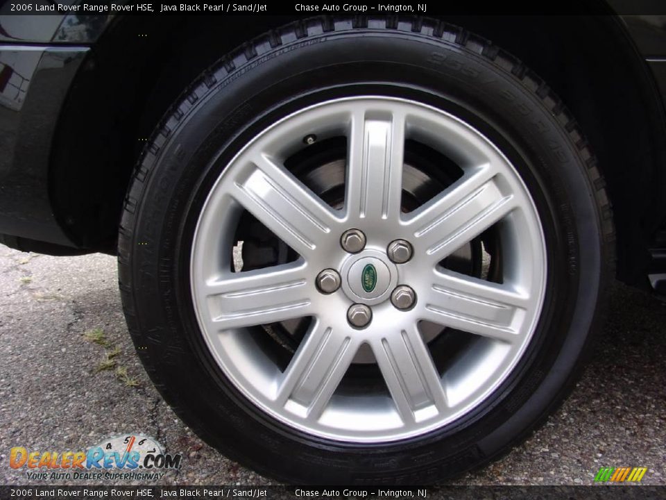 2006 Land Rover Range Rover HSE Java Black Pearl / Sand/Jet Photo #21