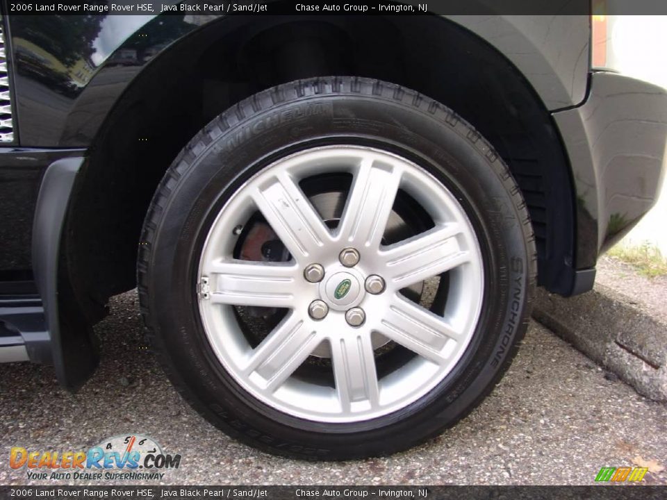 2006 Land Rover Range Rover HSE Java Black Pearl / Sand/Jet Photo #22