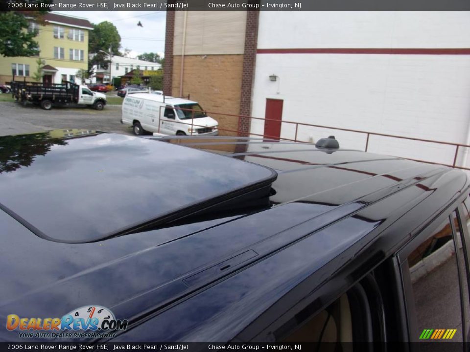 2006 Land Rover Range Rover HSE Java Black Pearl / Sand/Jet Photo #23