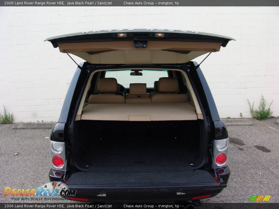 2006 Land Rover Range Rover HSE Java Black Pearl / Sand/Jet Photo #26