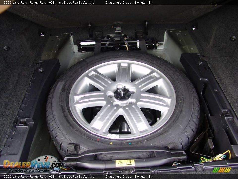 2006 Land Rover Range Rover HSE Java Black Pearl / Sand/Jet Photo #27