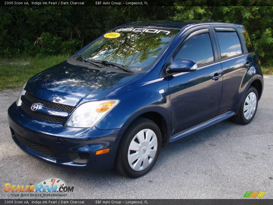 2006 Scion xA Indigo Ink Pearl / Dark Charcoal Photo #1