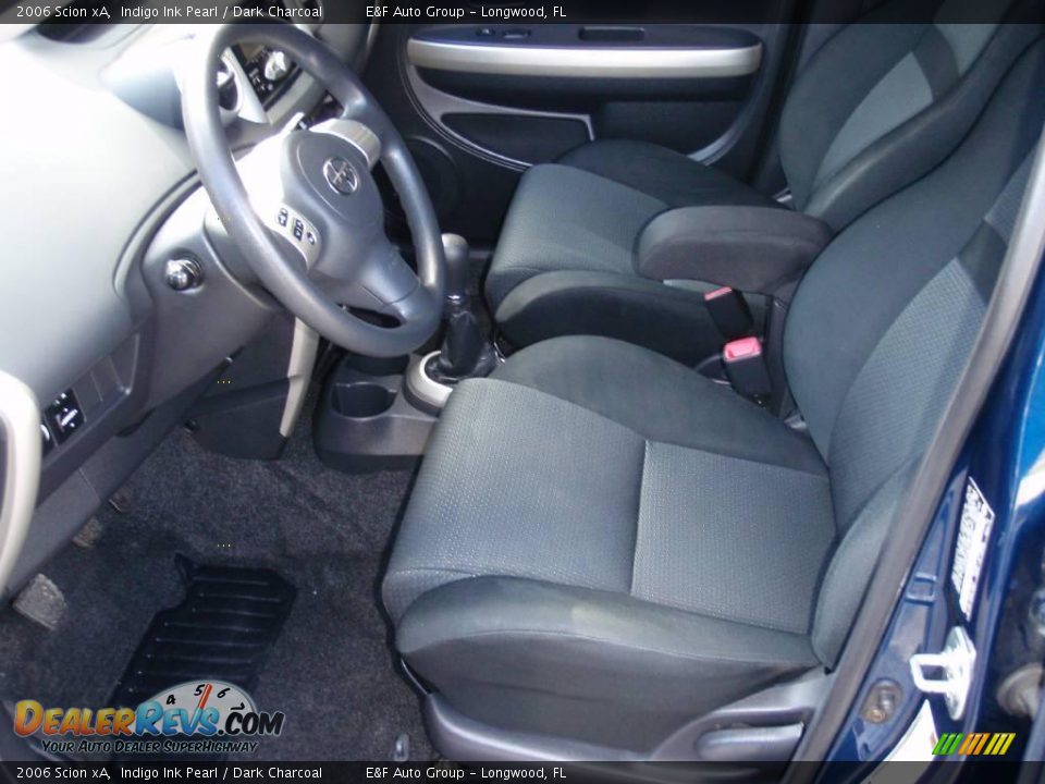 2006 Scion xA Indigo Ink Pearl / Dark Charcoal Photo #2