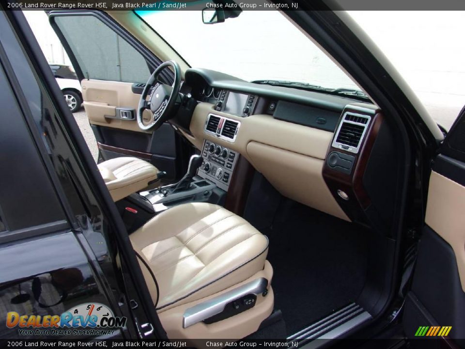 2006 Land Rover Range Rover HSE Java Black Pearl / Sand/Jet Photo #34