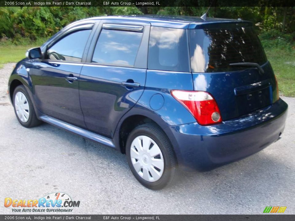 2006 Scion xA Indigo Ink Pearl / Dark Charcoal Photo #5