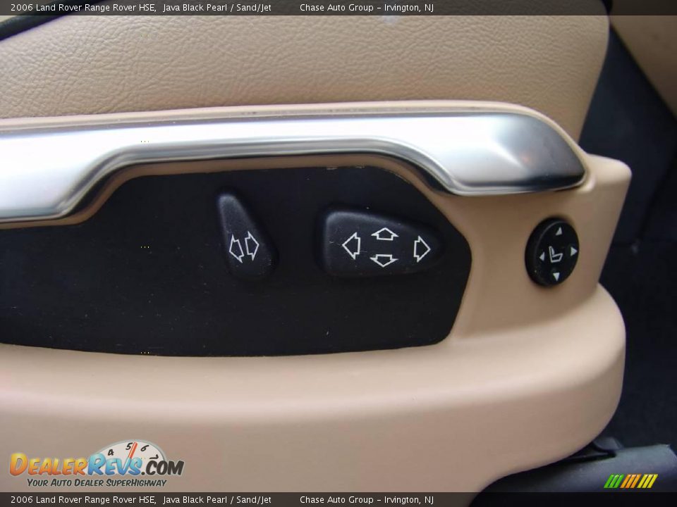 2006 Land Rover Range Rover HSE Java Black Pearl / Sand/Jet Photo #36
