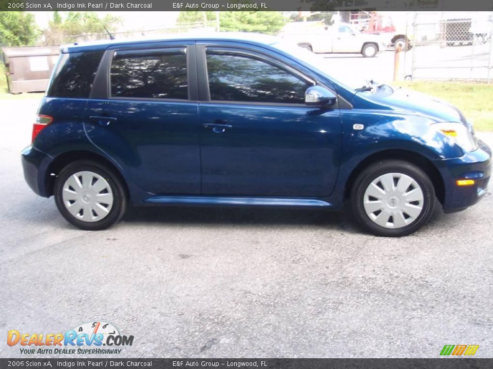 2006 Scion xA Indigo Ink Pearl / Dark Charcoal Photo #10