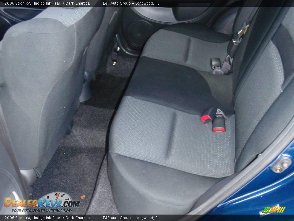 2006 Scion xA Indigo Ink Pearl / Dark Charcoal Photo #17