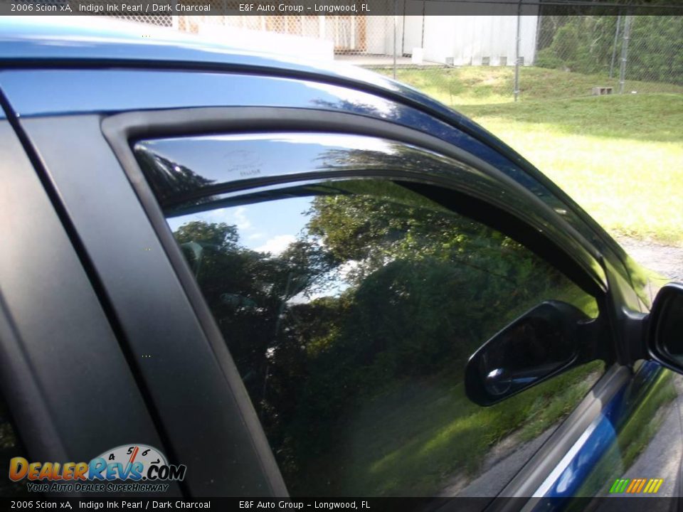 2006 Scion xA Indigo Ink Pearl / Dark Charcoal Photo #21