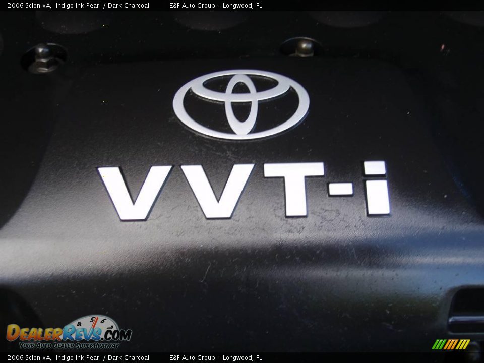 2006 Scion xA Indigo Ink Pearl / Dark Charcoal Photo #24