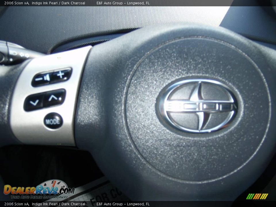 2006 Scion xA Indigo Ink Pearl / Dark Charcoal Photo #27