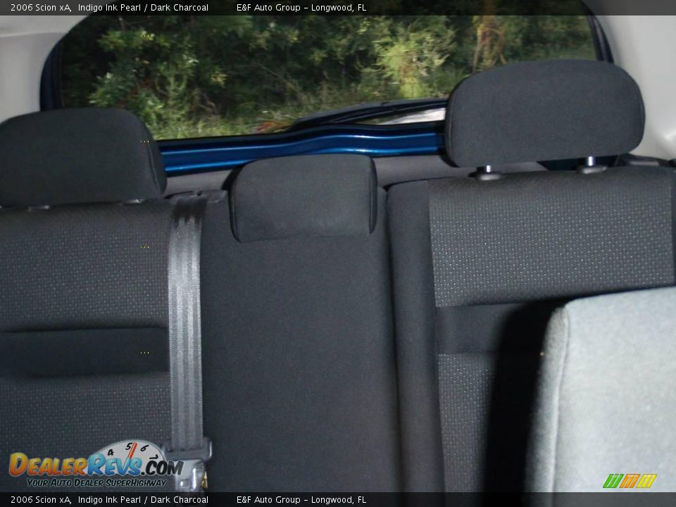 2006 Scion xA Indigo Ink Pearl / Dark Charcoal Photo #29
