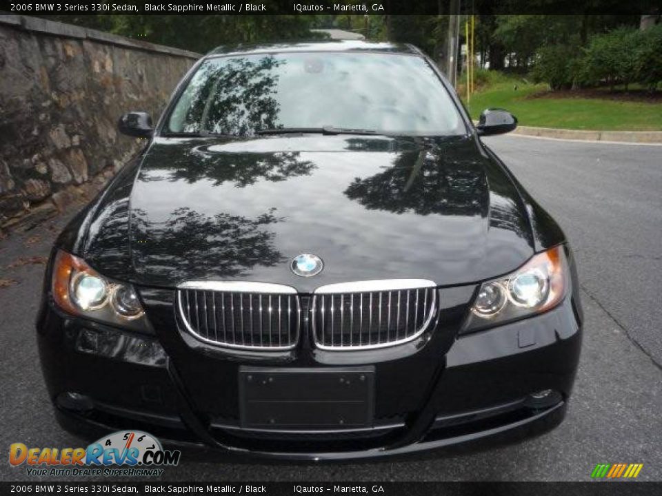 2006 BMW 3 Series 330i Sedan Black Sapphire Metallic / Black Photo #3