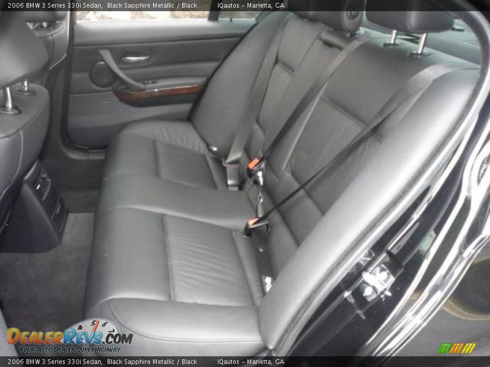 2006 BMW 3 Series 330i Sedan Black Sapphire Metallic / Black Photo #9