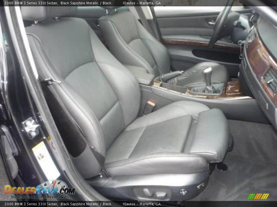2006 BMW 3 Series 330i Sedan Black Sapphire Metallic / Black Photo #15