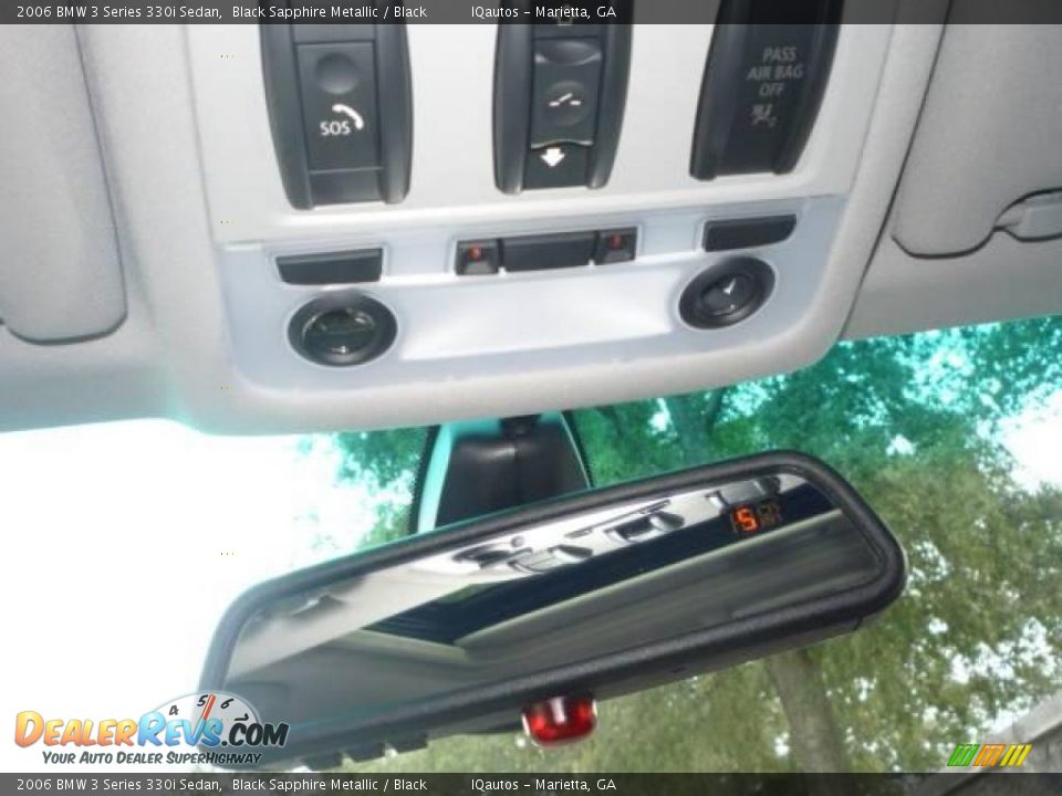 2006 BMW 3 Series 330i Sedan Black Sapphire Metallic / Black Photo #17