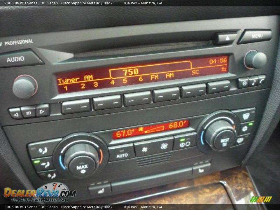 2006 BMW 3 Series 330i Sedan Black Sapphire Metallic / Black Photo #20